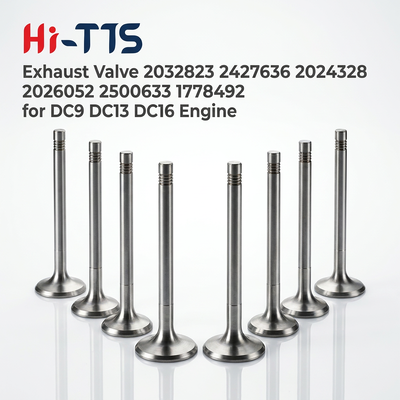 Diesel Engine Exhaust Valve for Scania DC9 DC13 DC16 Diesel Engine Spare Parts 2026052 2032823