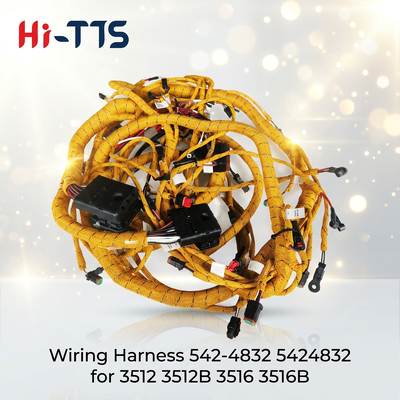 Aftermarket Wiring Harness 542-4832 5424832 for 3512 3512B 3516 Engine Construction Machinery Parts