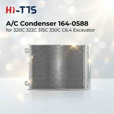 164-0588 1640588 Condenser Assembly  for Komatsu PC200-7 PC300-7 for 3046 3054 3126 C6.4 Engine Construction Machinery Parts