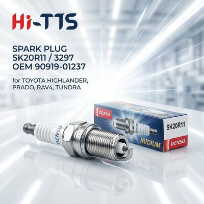 Spark Plug 3297 SK20R11 OEM 9091901237 / 9091901238 for Toyota HIGHLANDER / KLUGER, PRADO, RAV 4, TUNDRA Pickup