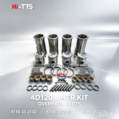 Construction Machinery Parts 6110-33-2132 6110-30-2303 6110-21-2210 6110-20-8070 6114-30-3500 6110-K1-0001 6114-41-4210 for 4D120 LINER KIT OVERHAUL PARTS