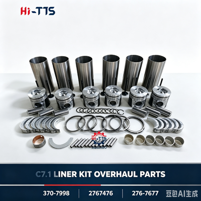 Excavator 370-7998 2767476 276-7677 445-9324 470-8101 276-7478 370-6545 315-3390 315-3394 332-9663 for C7.1 LINER KIT OVERHAUL PARTS