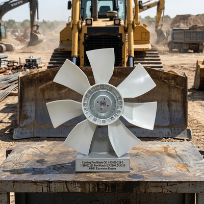 Cooling Fan Blade OE 1-13660-328-0 1136603280 For ZAX200 ZAX210 6BG1 Excavator Engine Parts